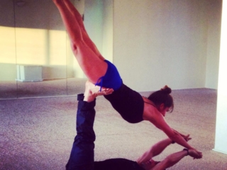 Sita Thompson Bryan Kest Power Yoga Santa Monica Acro Yoga