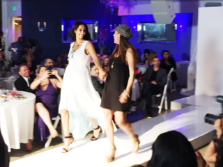 Sita Thompson Kiara Belen Runway show Los Angeles Americas Next Top Model