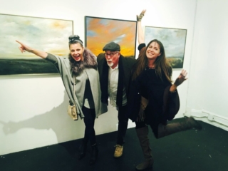 Sita Thompson Richie Reiner Karine Simon Art Show DTLA