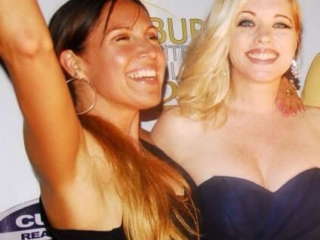 Sita Thompson kelly mullis at Jason Lehels BOBSHELL film Burbank